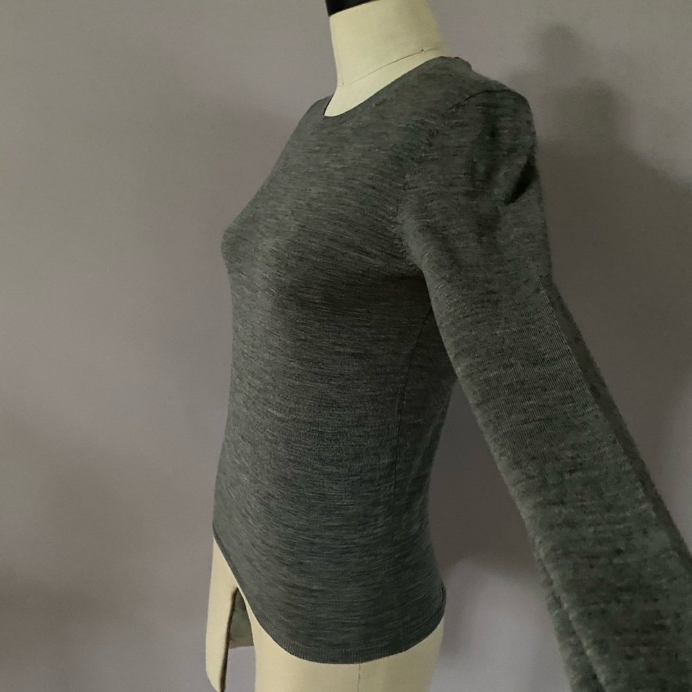 Theory fitted wool mix sweater